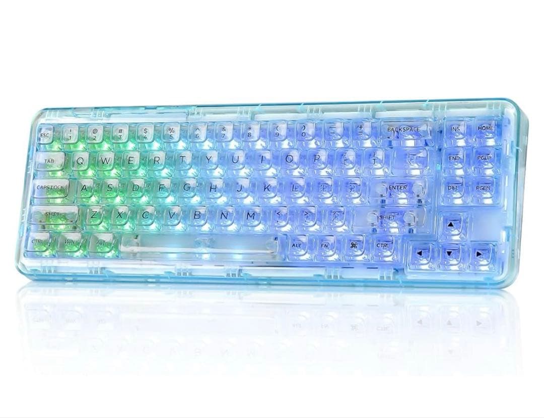 値下げ中510430 YUNZII X71 メカニカルゲーミングキーボード