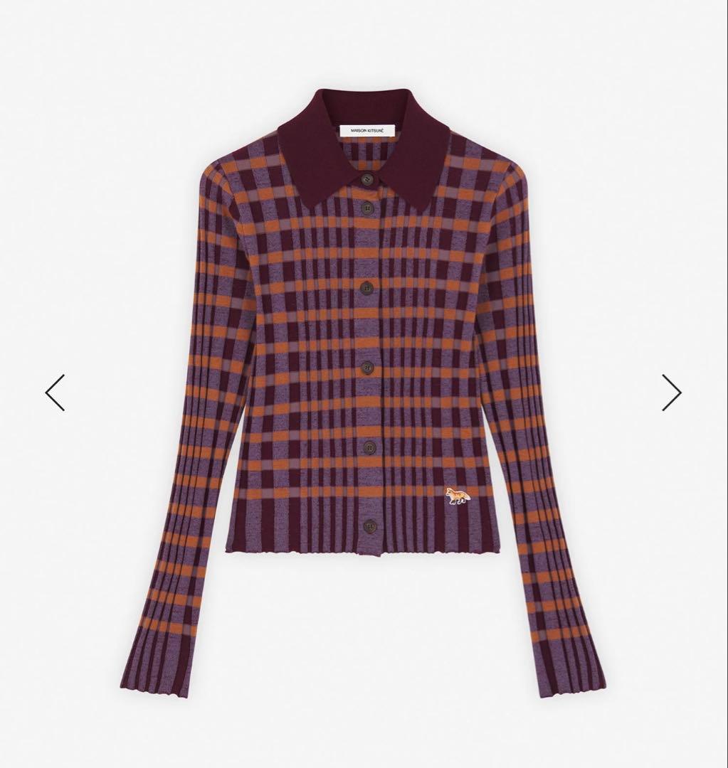 MAISON KITSUNE ニットポロシャツ