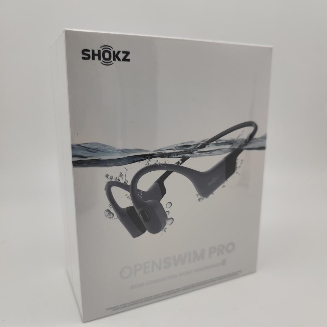 Shokz OpenSwim Pro 骨伝導 水泳用 ワイヤレスイヤホン グレー