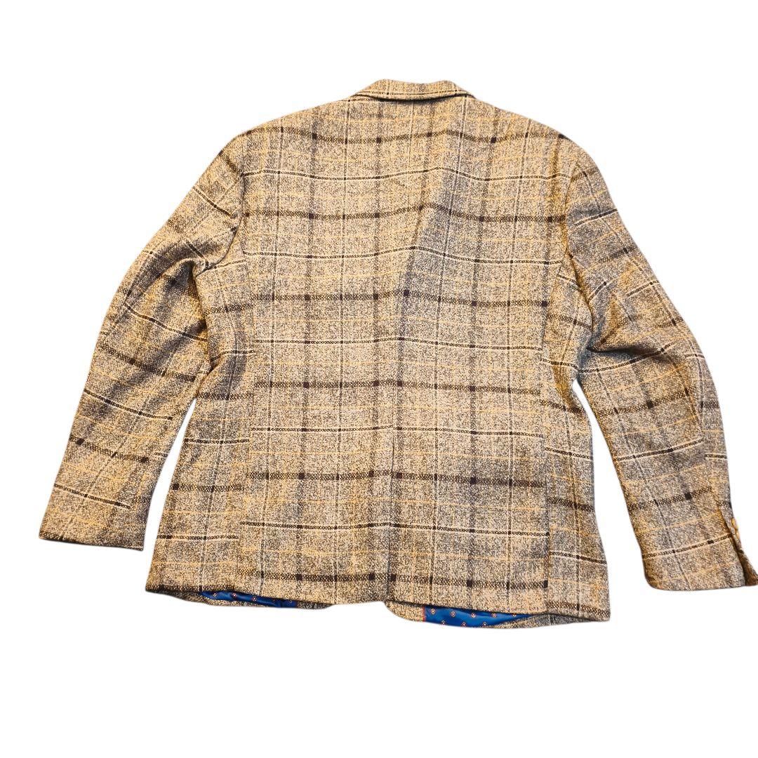 極美品　ASAKUSAIREN 3ピース スーツセット 大きいサイズ チェック柄