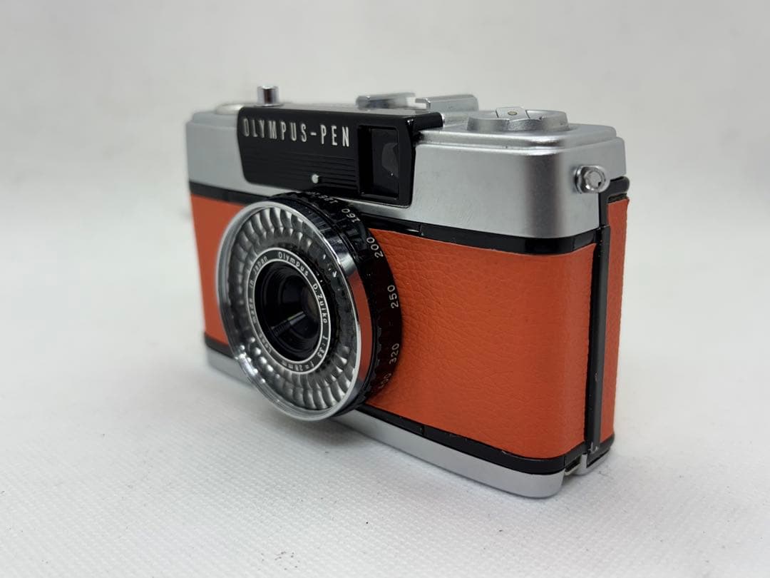 【極上級】OLYMPUS PEN EE-3 ハーフカメラ 人気のオレンジ