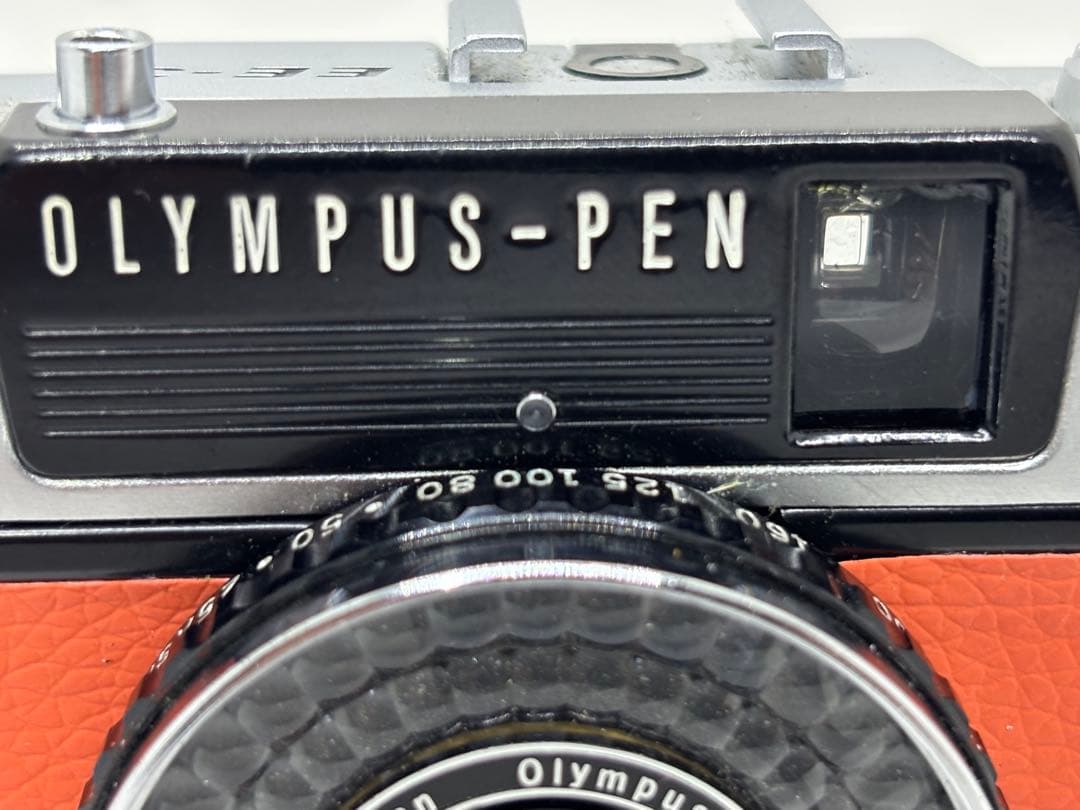 【極上級】OLYMPUS PEN EE-3 ハーフカメラ 人気のオレンジ
