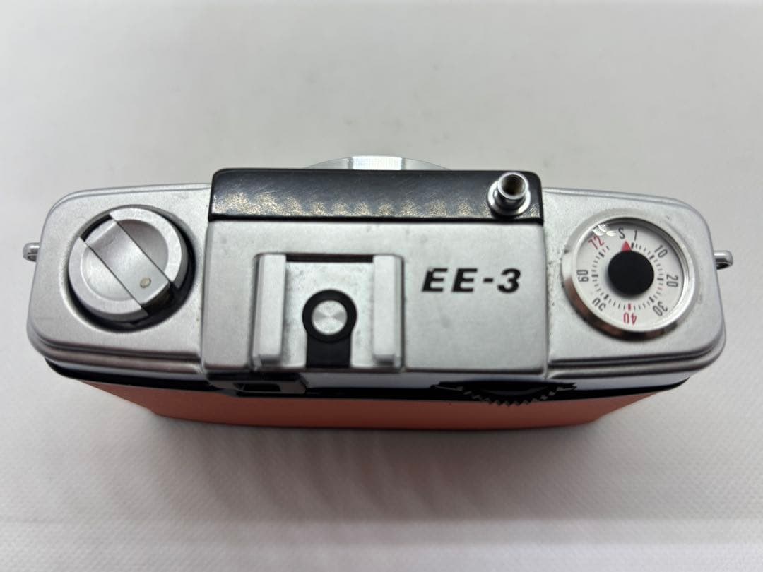 【極上級】OLYMPUS PEN EE-3 ハーフカメラ 人気のオレンジ