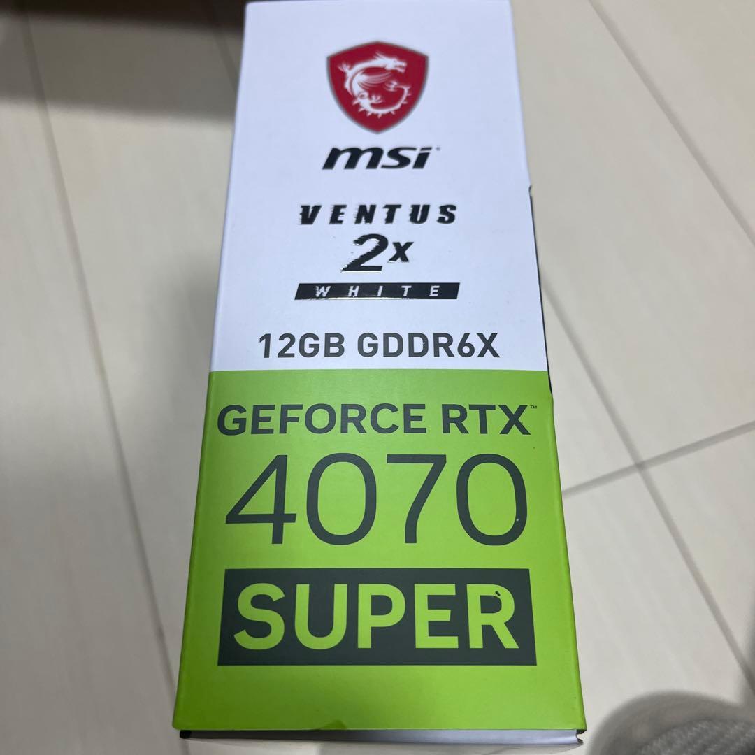 グラフィックボード・グラボ・ビデオカード MSI GeForce RTX 4070 SUPER OC Edition
