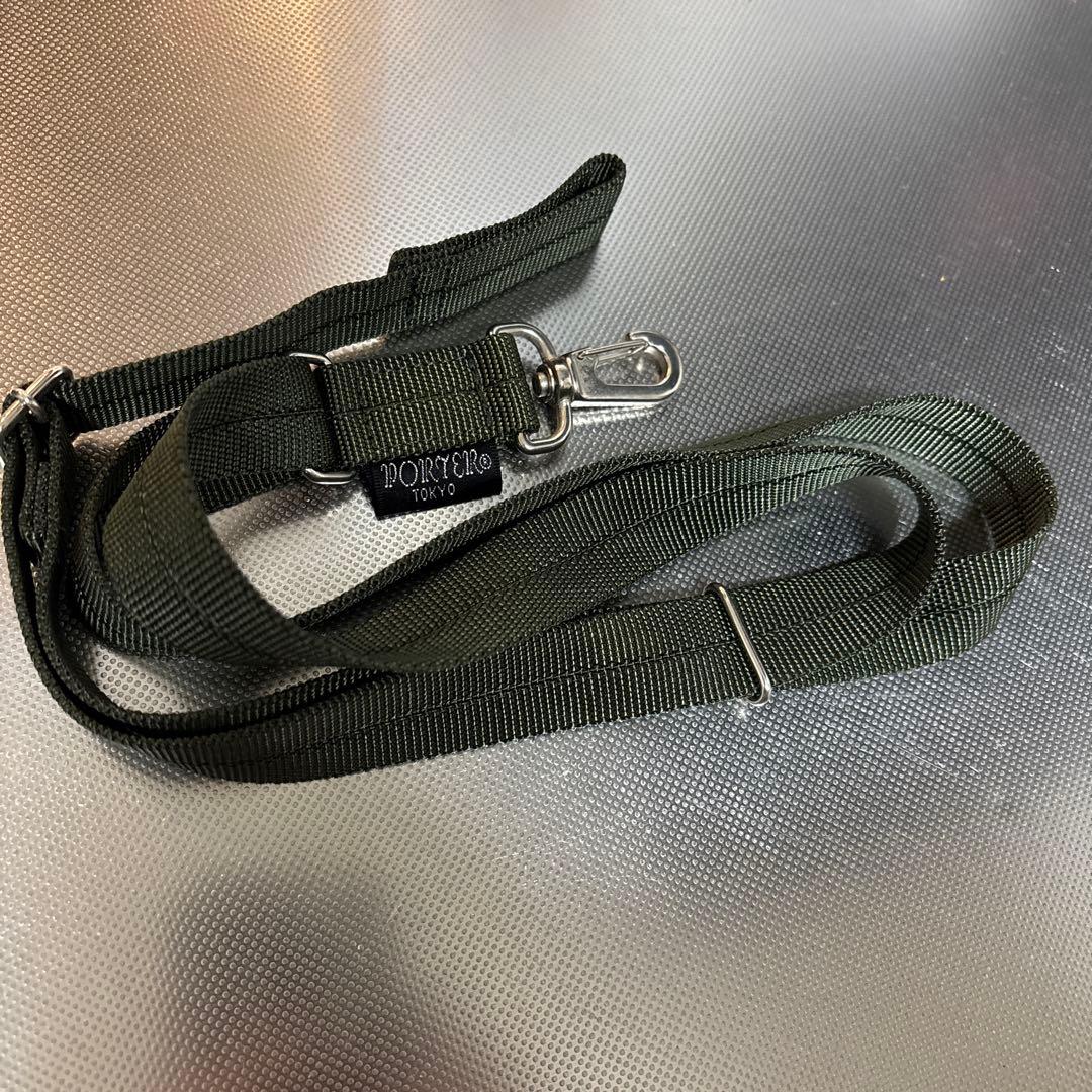 【ストラップ付】ポーター バガー エコバッグ カーキ 折り畳み 大容量