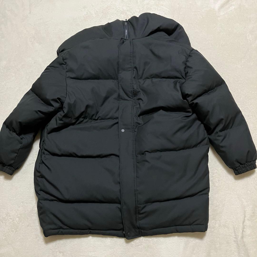 【Monbebe】ダッカー付きダウンコート　抱っこ　おんぶ対応　ブラック　美品