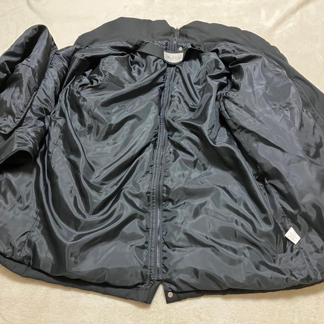 【Monbebe】ダッカー付きダウンコート　抱っこ　おんぶ対応　ブラック　美品