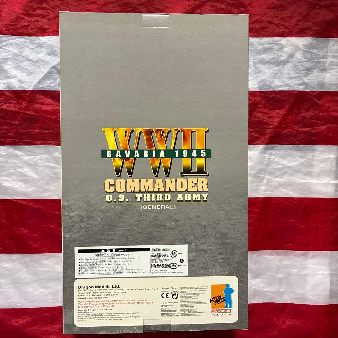 ドラゴンモデルズ製1/6アメリカ第3軍指揮官パットン陸軍大将