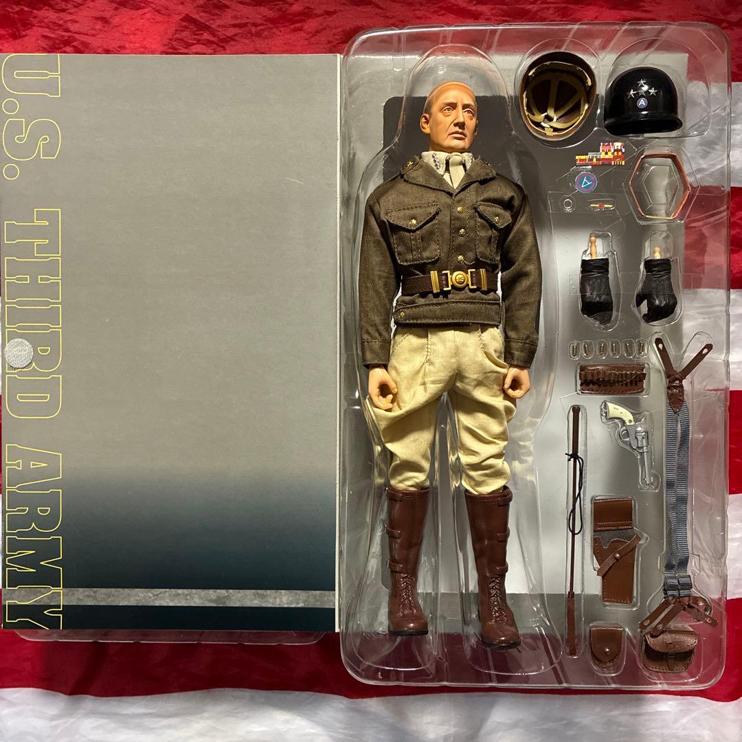 ドラゴンモデルズ製1/6アメリカ第3軍指揮官パットン陸軍大将