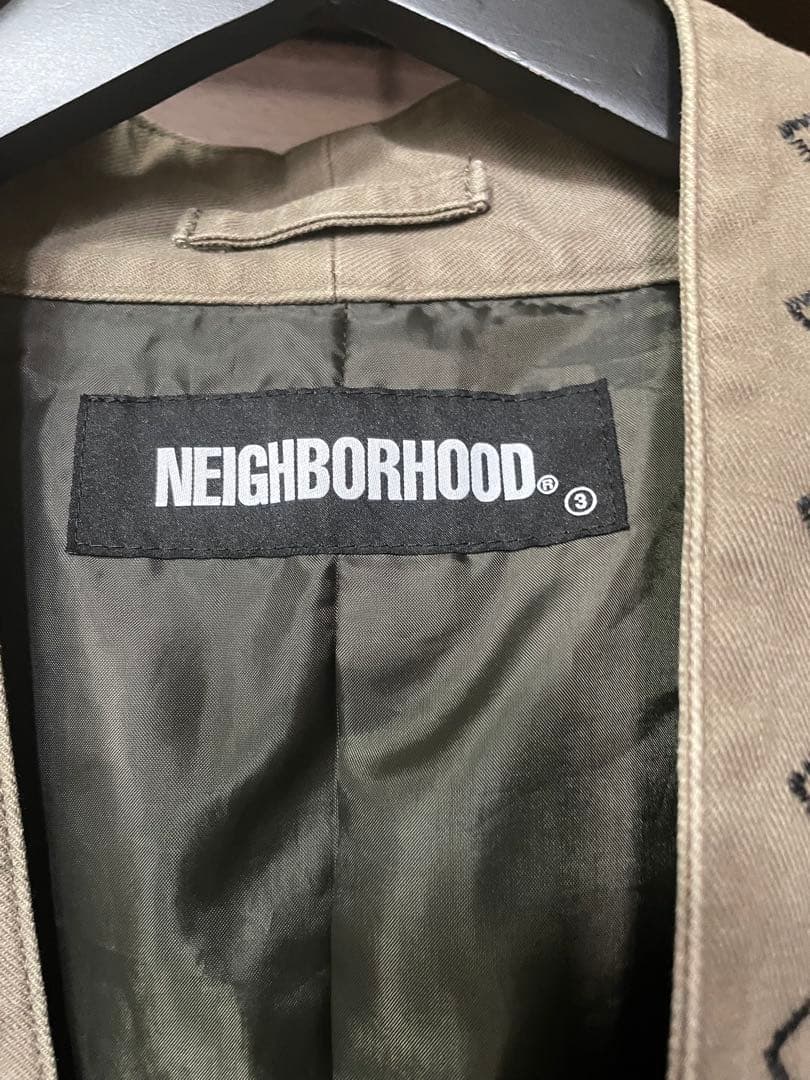 NEIGHBORHOOD ノーカラージャケット　コート　kimono M