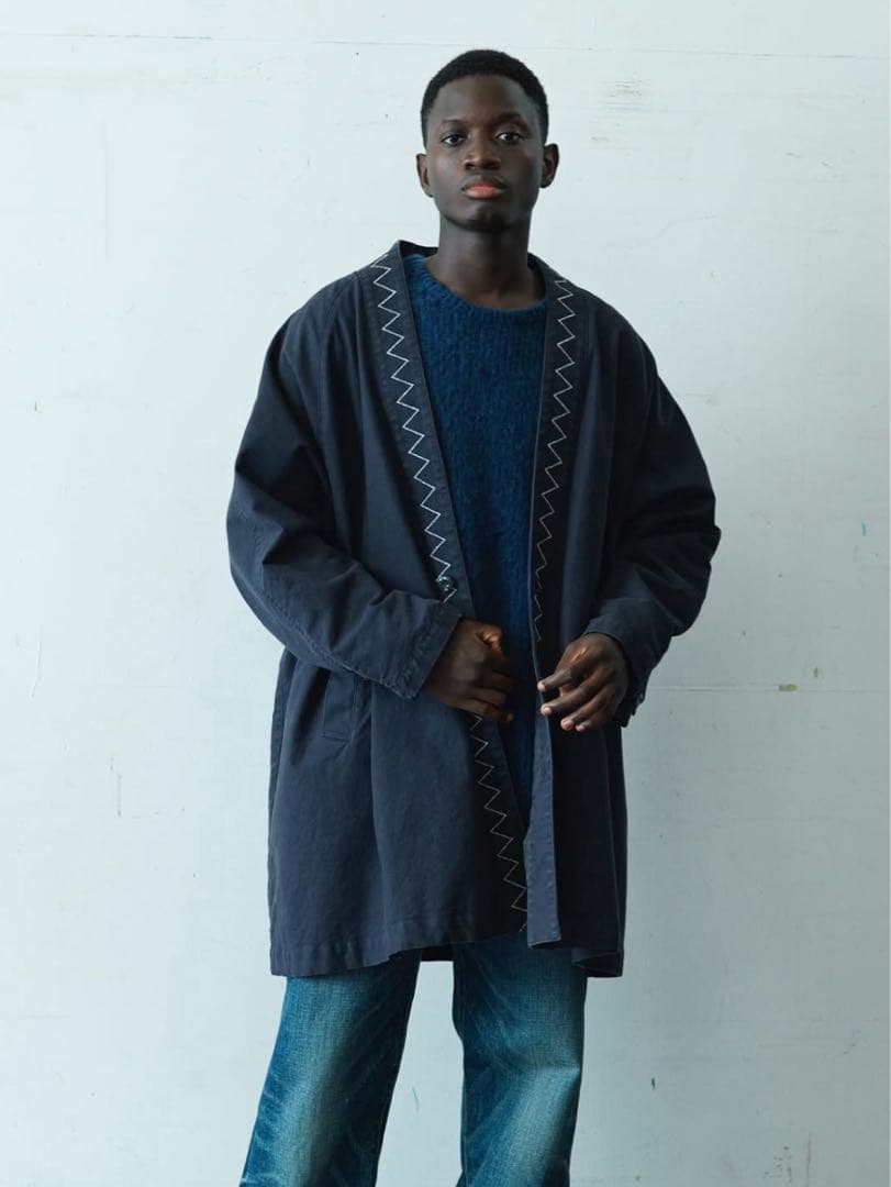NEIGHBORHOOD ノーカラージャケット　コート　kimono M