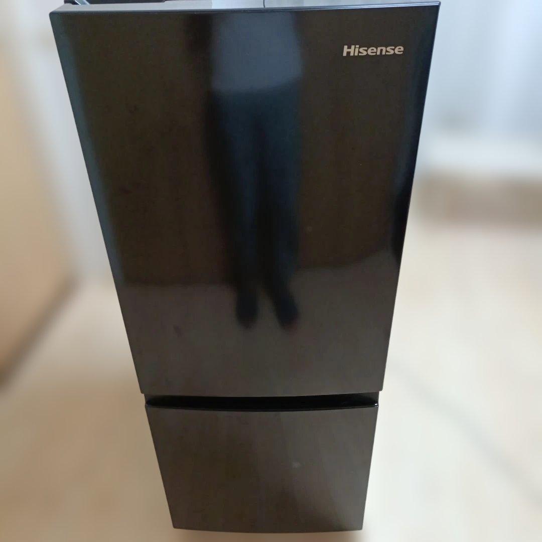 Hisense ハイセンス 冷蔵庫 パールブラック HR-D15EB