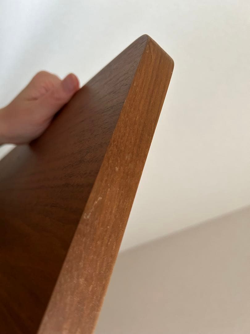 無印良品 木製ベッドフレーム用ヘッドボード（旧型）ダブルサイズ ウォールナット