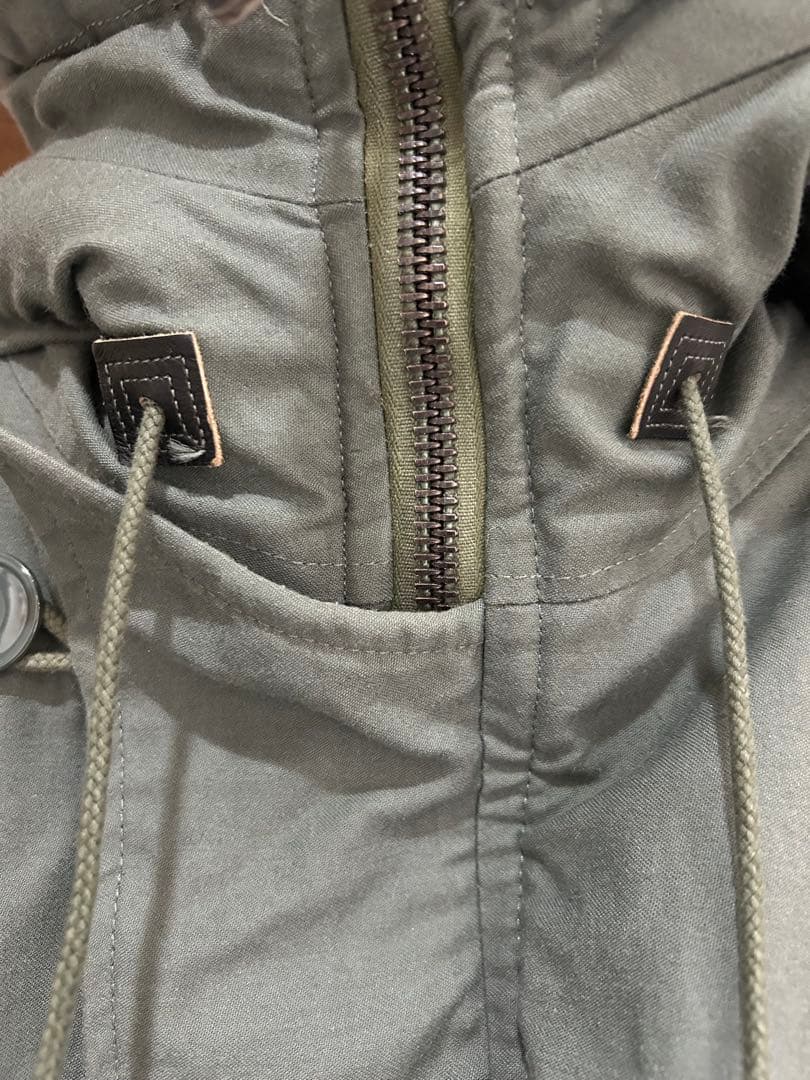 良品　米軍実物 N-3B フライトパーカー L GREENBRIER製　n3b