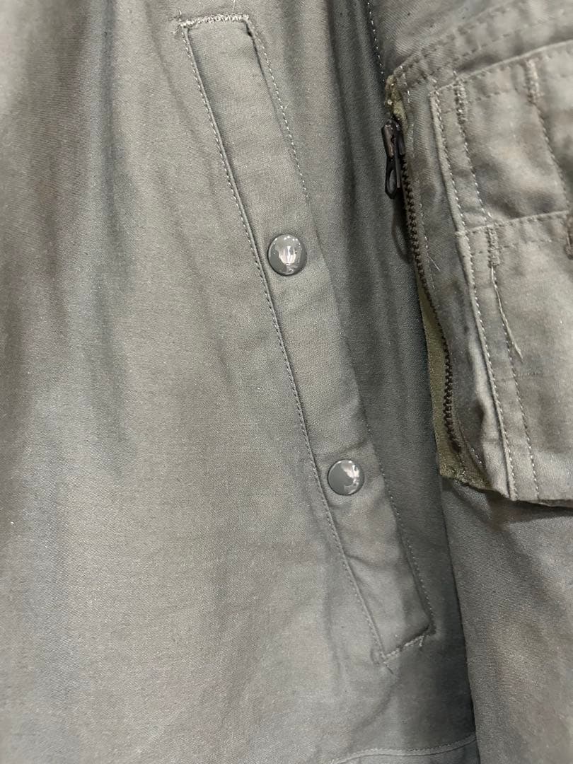 良品　米軍実物 N-3B フライトパーカー L GREENBRIER製　n3b