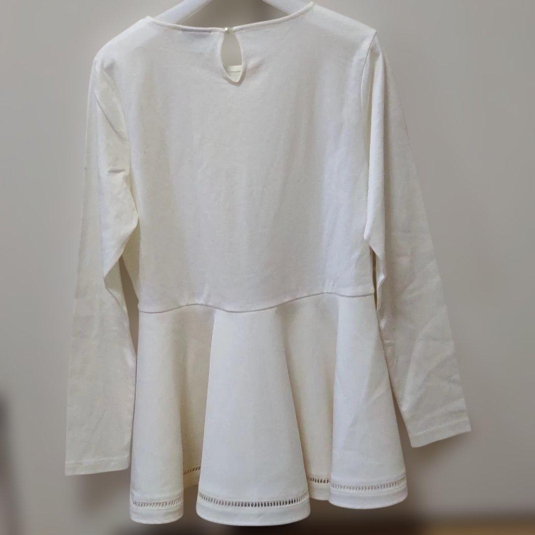 新品未使用 Maison Echelle ストレッチポンチペプラム トップス