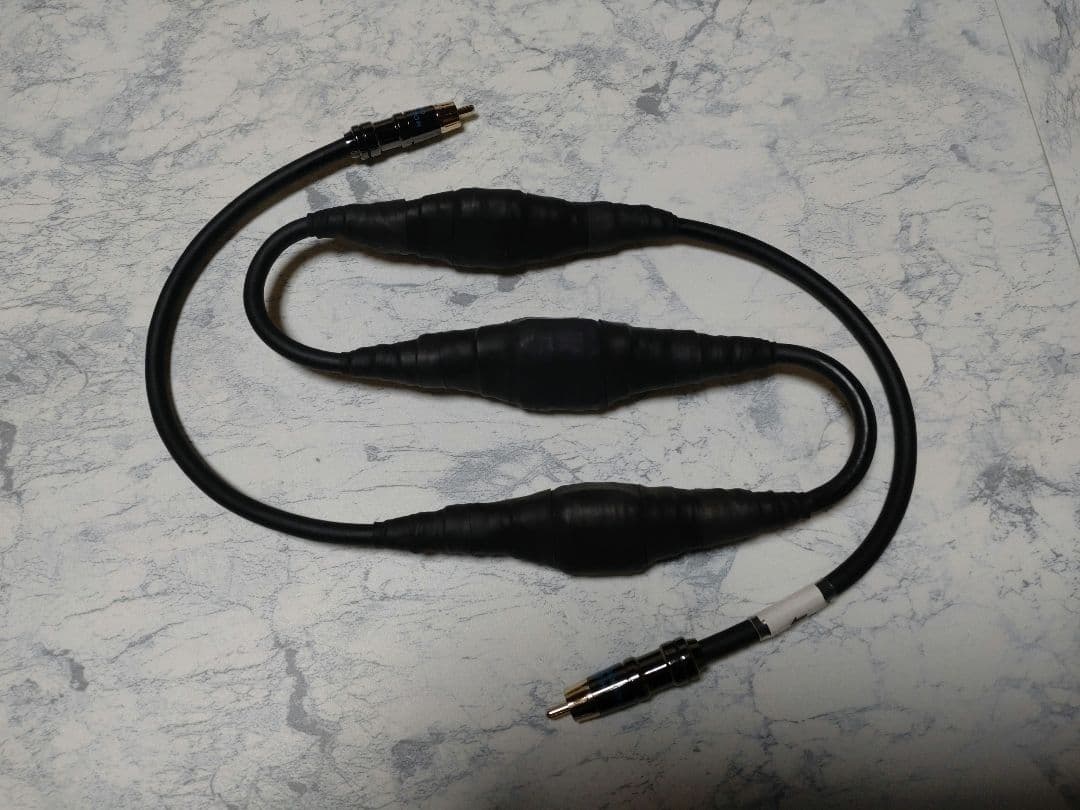 【最新作】多段式カタパルトRCAケーブル　1m 800段+1000段+800段式