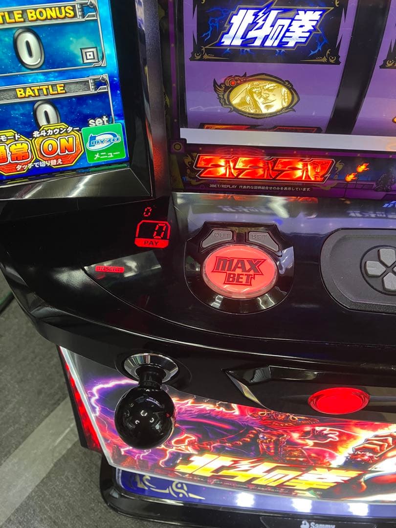 スマスロ実機 パチスロ L 北斗の拳AD 簡易ユニット付 ⭕️送料無料⭕️