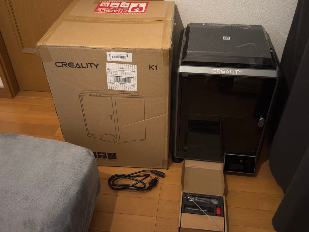 CREALITY K1 3Dプリンター　フィラメント乾燥機付き