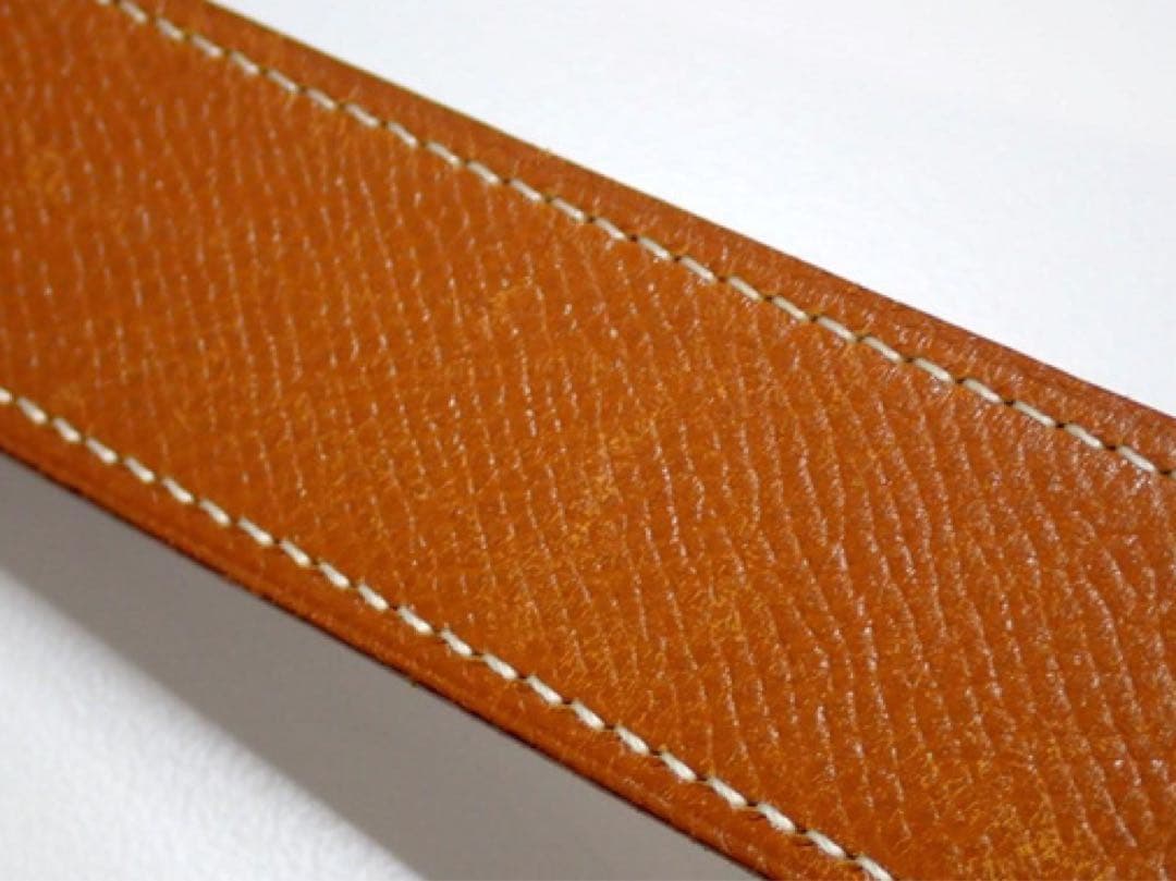 エルメス　Hバックル　コンスタンス　ベルト　ゴールド　ブラウン　レザー