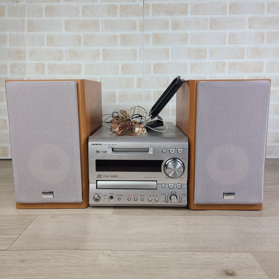 ONKYO ミニコンポ　FR-7GX CD MD 【動作確認済み】