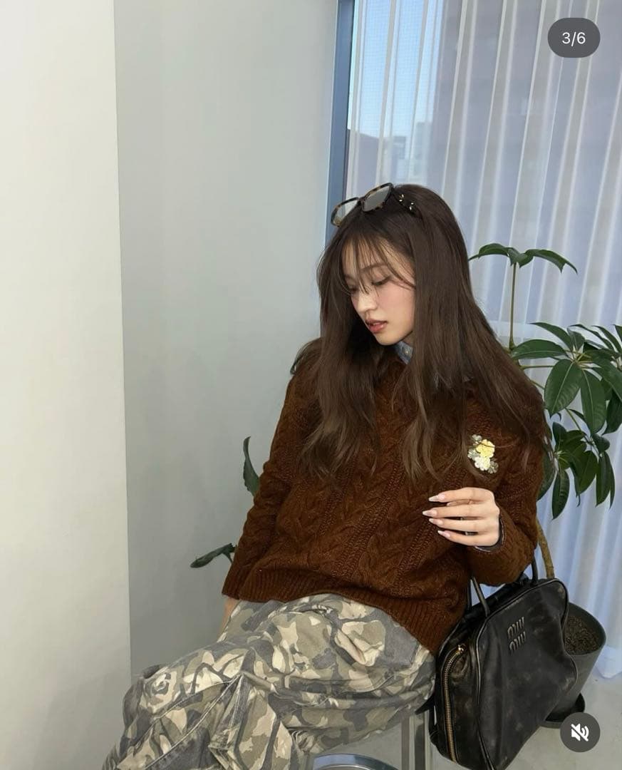 openyy カモフラ　カーゴパンツ