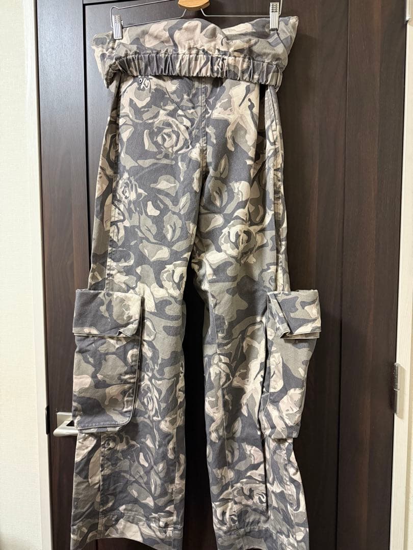 openyy カモフラ　カーゴパンツ