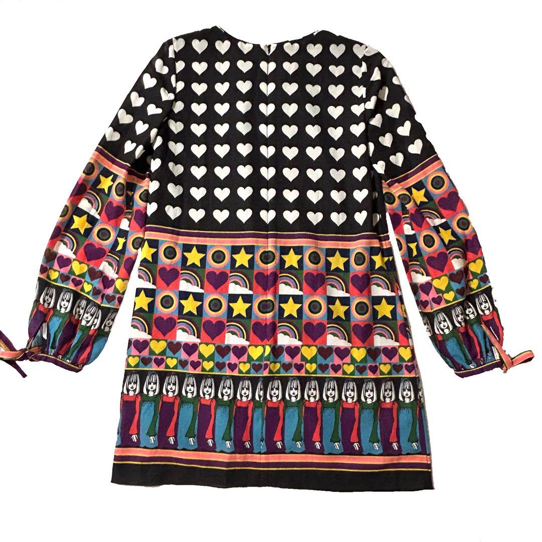 定価73.000円　ANNASUI プリント　チュニック　ワンピース