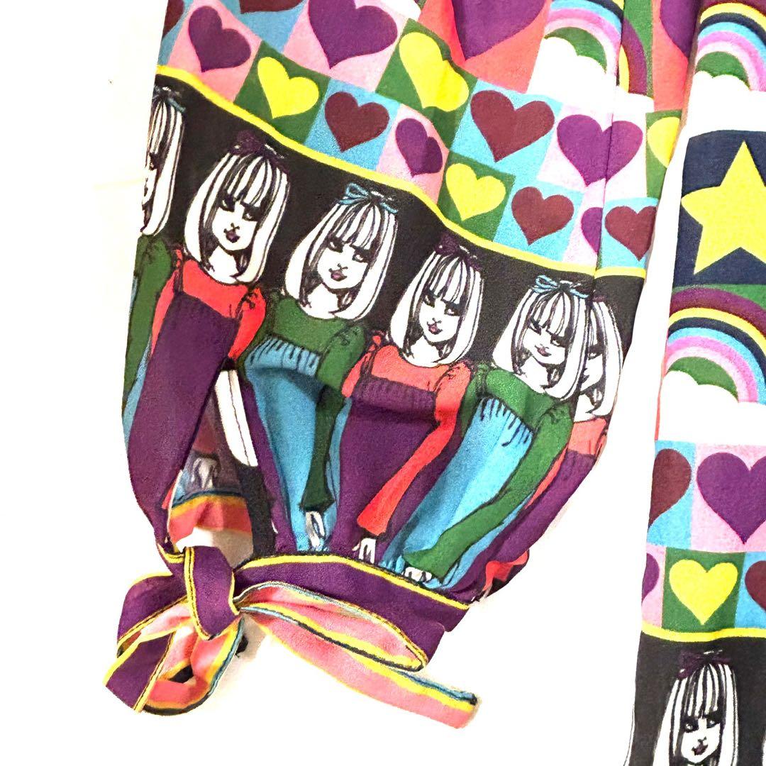 定価73.000円　ANNASUI プリント　チュニック　ワンピース