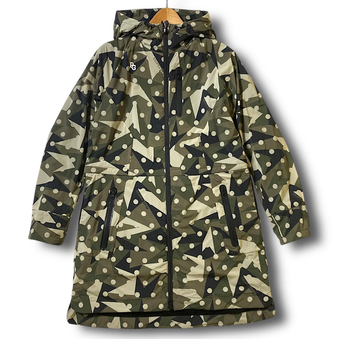0 パーリーゲイツ 定価5.9万 ビッグロゴ ロングジャケット カモドット
