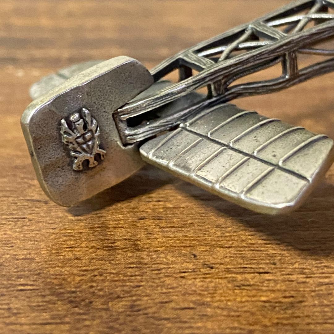 UNOAERRE シルバー800 飛行機 置物 72.8g