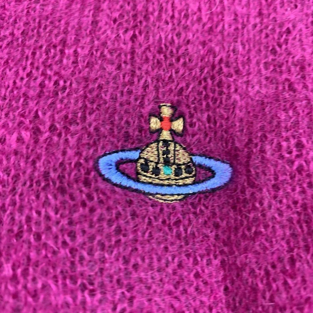 ヴィヴィアンウエストウッドRED LABEL モヘアカーディガン　XS