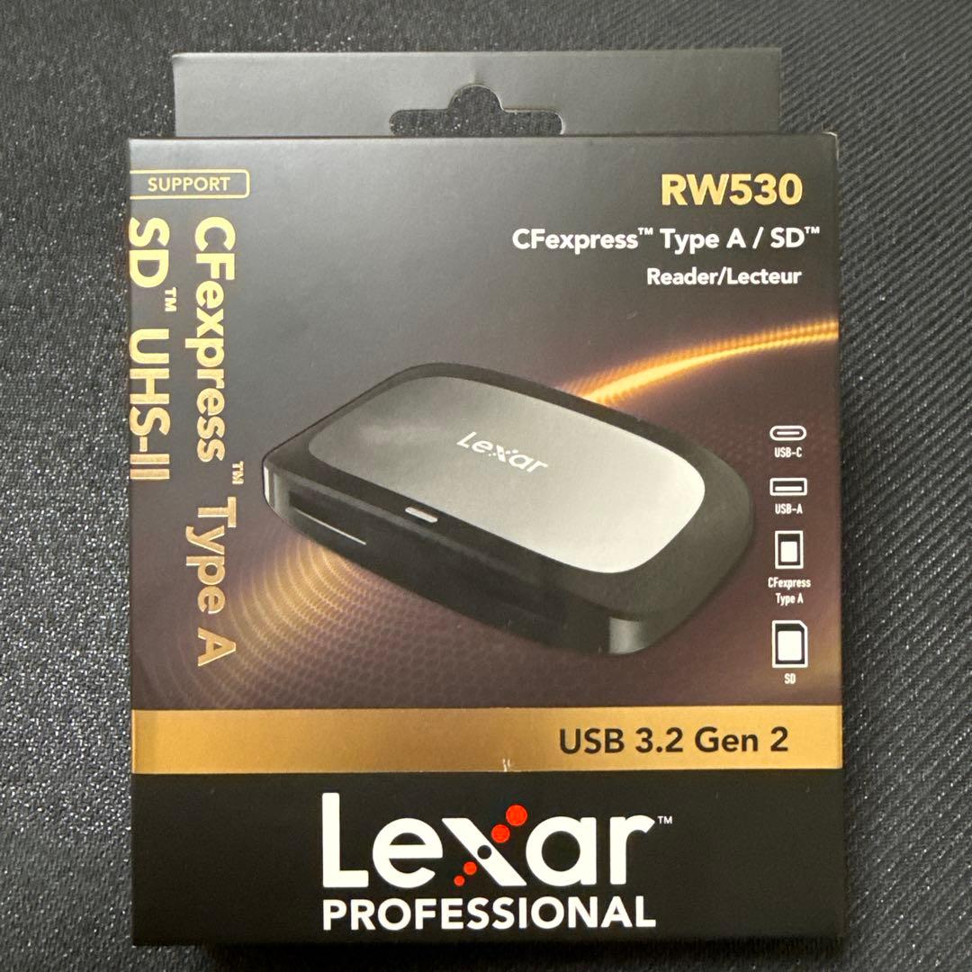 【新品】Lexar RW530 CFexpress Type Aカードリーダー