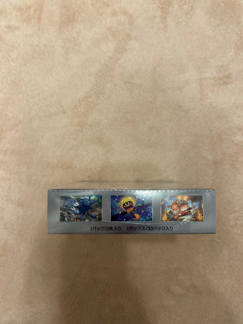 新品未開封 シュリンク付きクレイバースト ポケモンカードBox