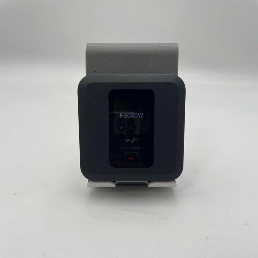 富士ソフト+F FS040W SIMフリー 4G対応 モバイルルーター