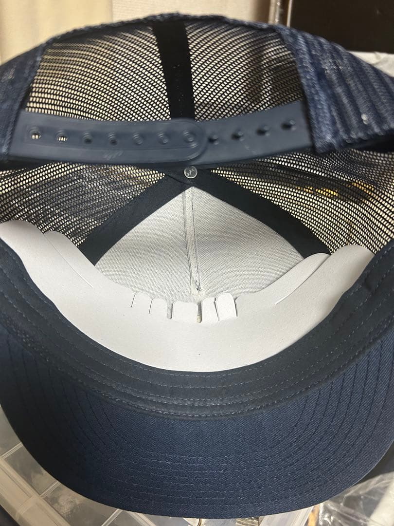 MASSES MESH CAP NAVY キムタク着同型色違い