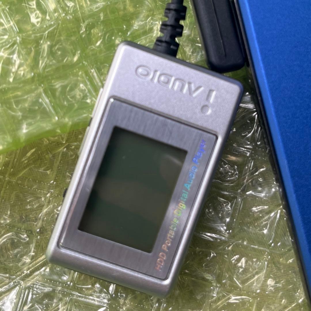 i AUDIO ポータブルデジタルオーディオプレーヤー　ブルー