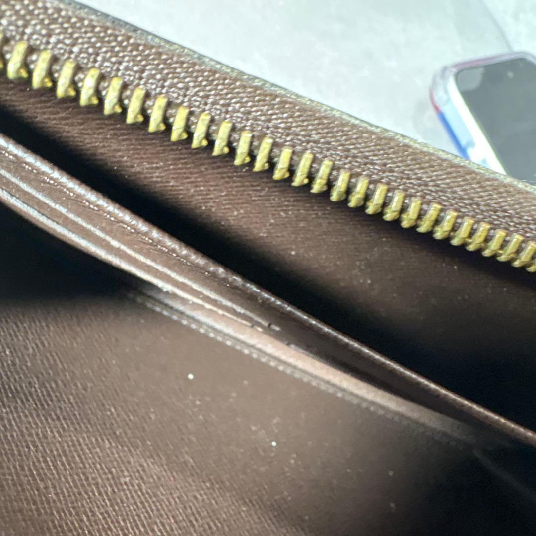 ルイヴィトン・ダミエ・キャンバス 長財布　美品