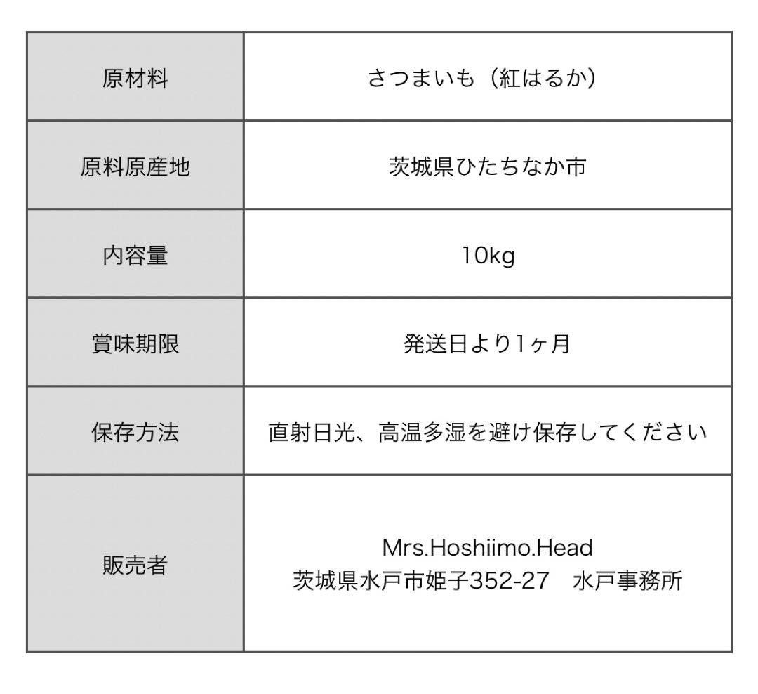 干し芋　ひたちなか産　紅はるか　混ざり品切り落し10kg(梱包込み) No.4