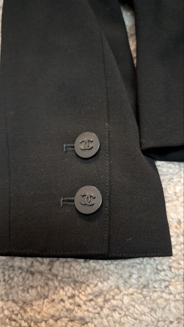 【美品】CHANEL BOUTIQUE ジャケット ダブルボタン 38