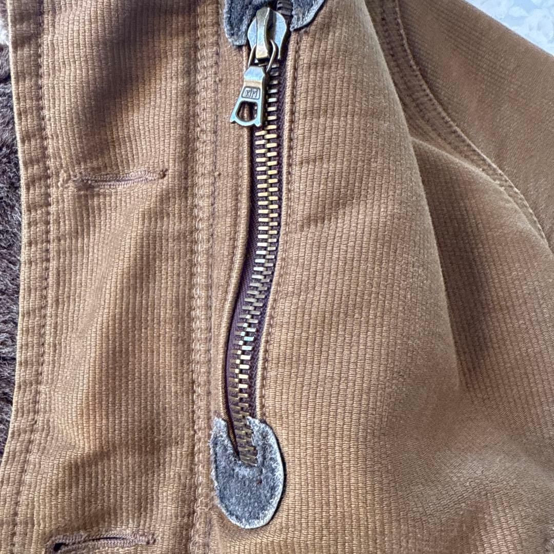 本日間限定価格！BLUE BLUE N-1 デッキジャケット コーデュロイ ボア