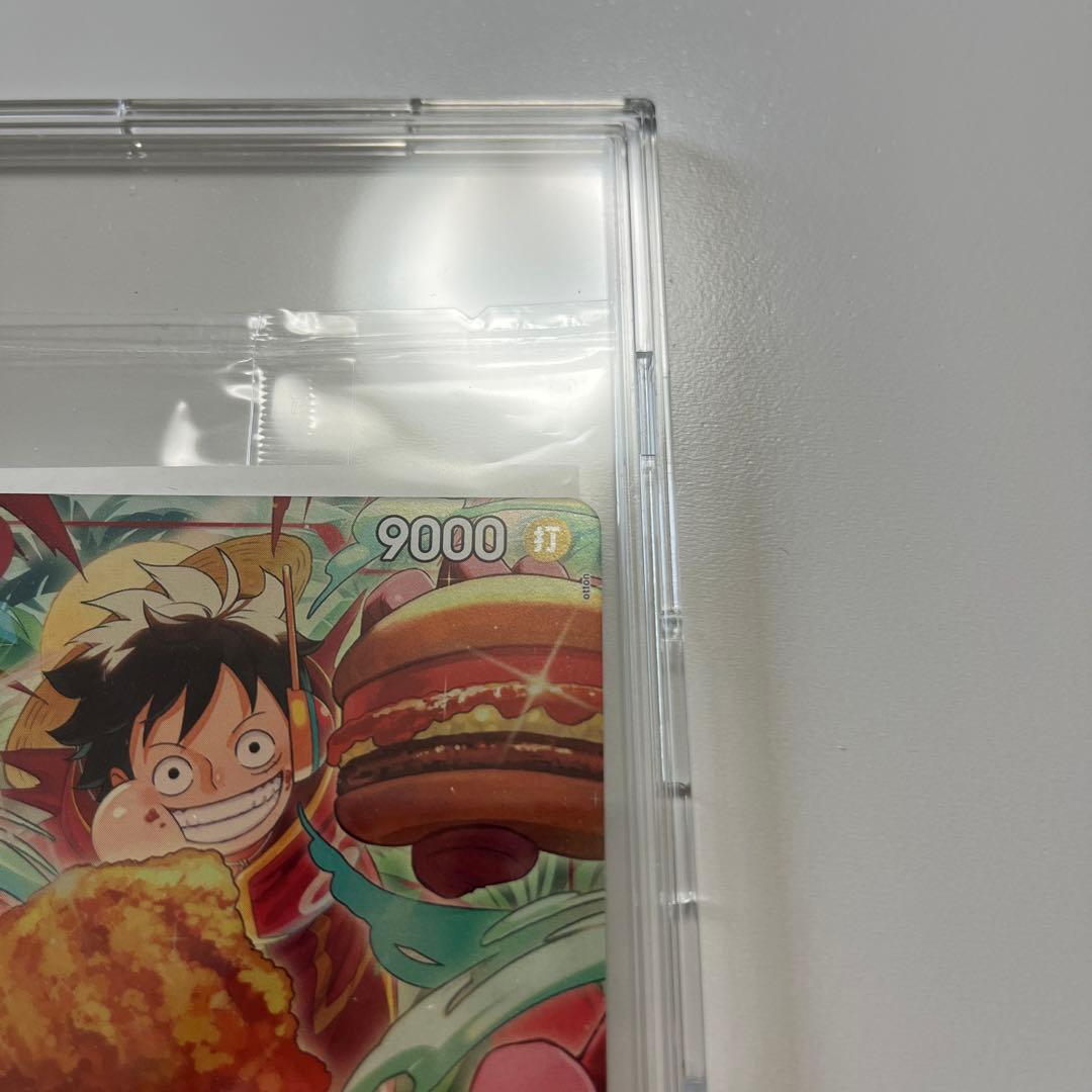 新品未開封＆保護ケース付き‼️　モンキー・D・ルフィ　モスバーガー P-080