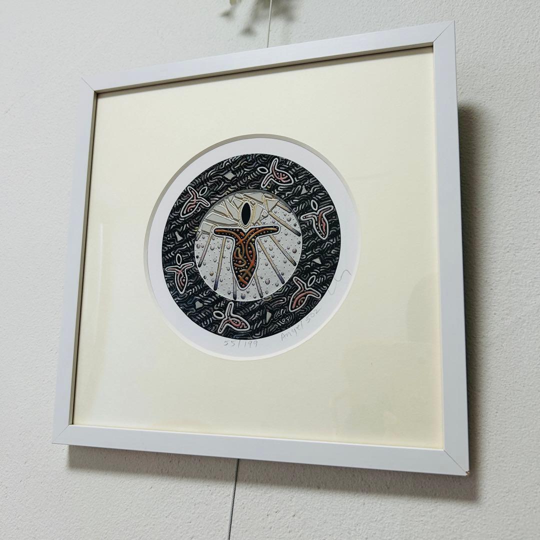 アンディ・レイキ「エンジェル502」中古 アート⭐︎シリアルNO 55/199