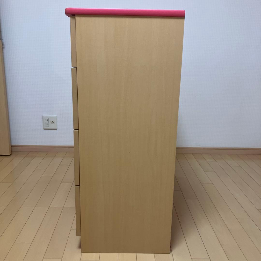 【超レア】ハローキティ 木製 4段チェスト