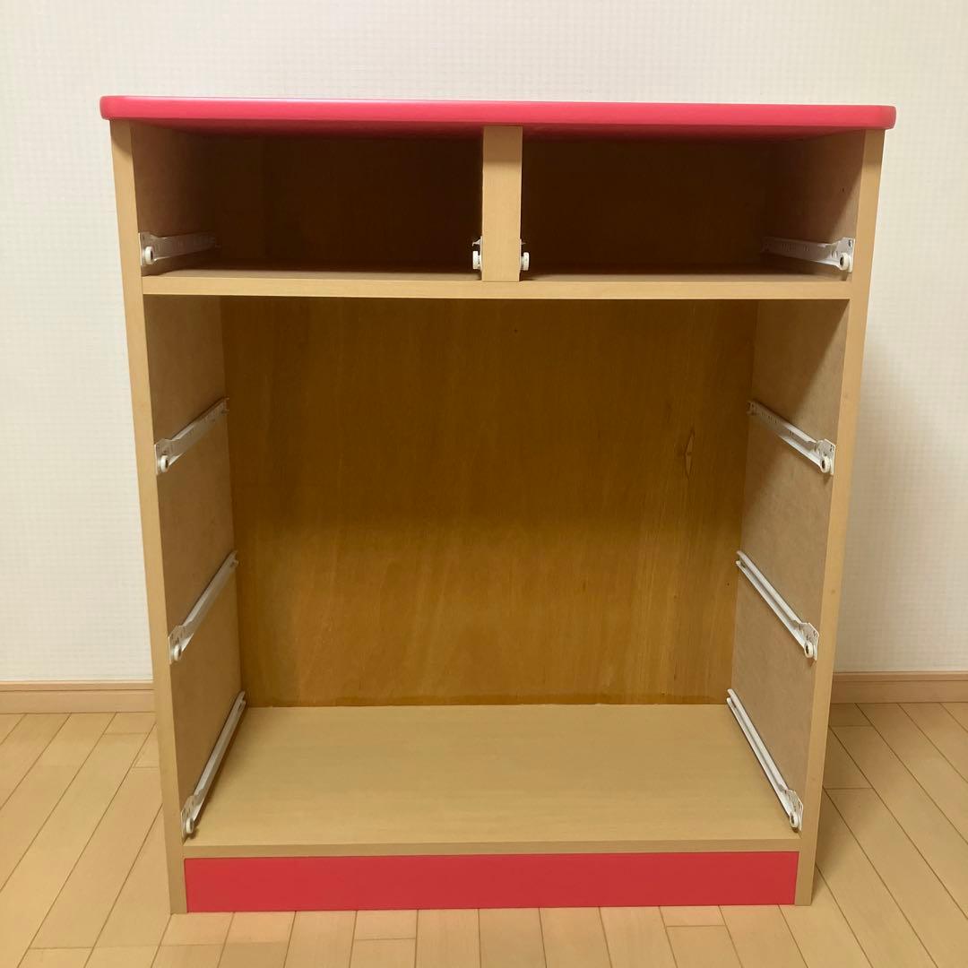 【超レア】ハローキティ 木製 4段チェスト