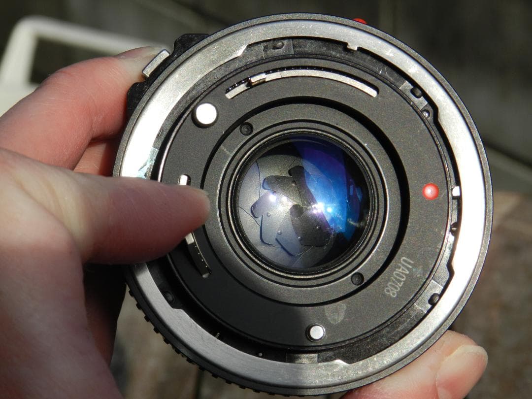 クモリあり　Canon NEW FD 28mm f/2 レンズ　キャノン