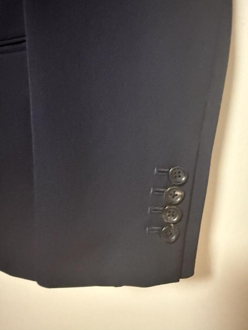 ６ROKUネイビー ダブルブレスト テーラードジャケット