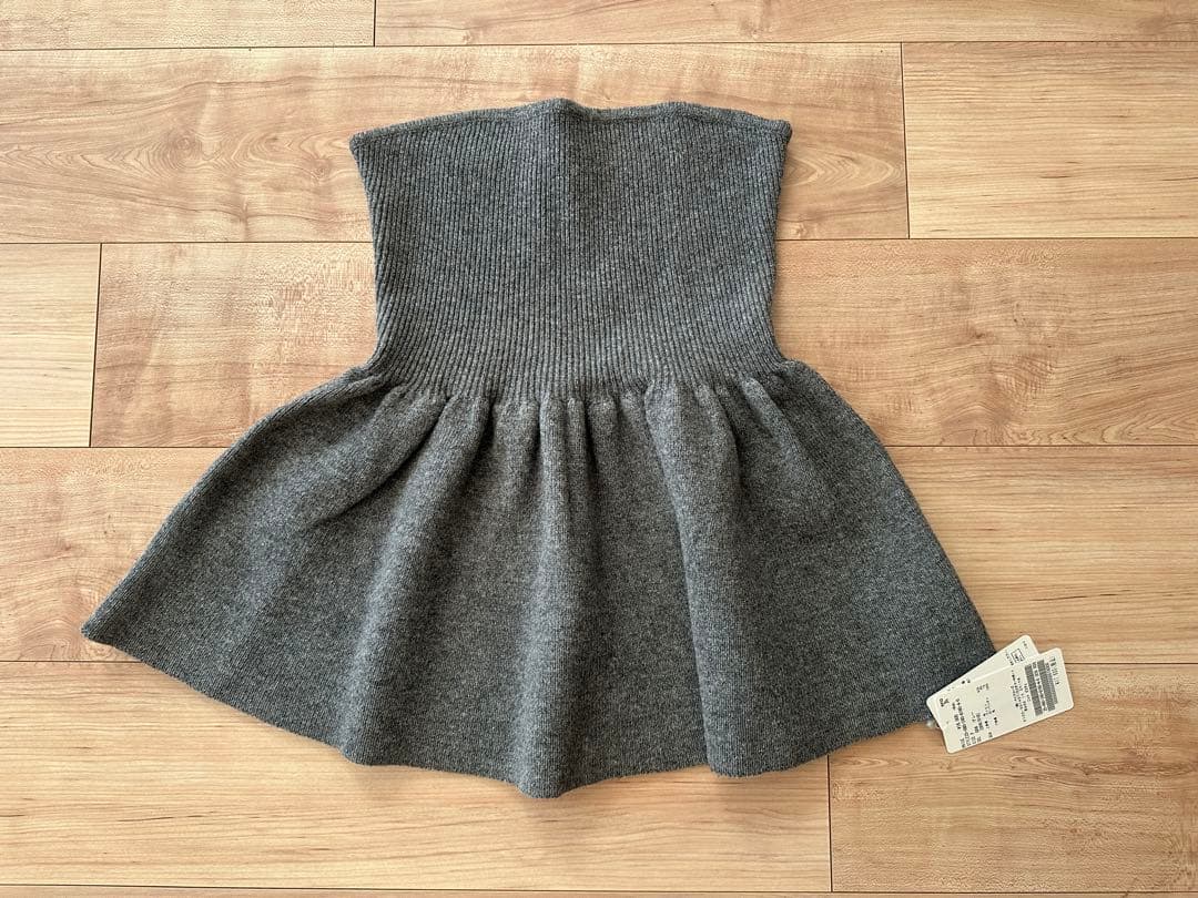 新品未使用タグ付きNOBLE ニットビスチェ