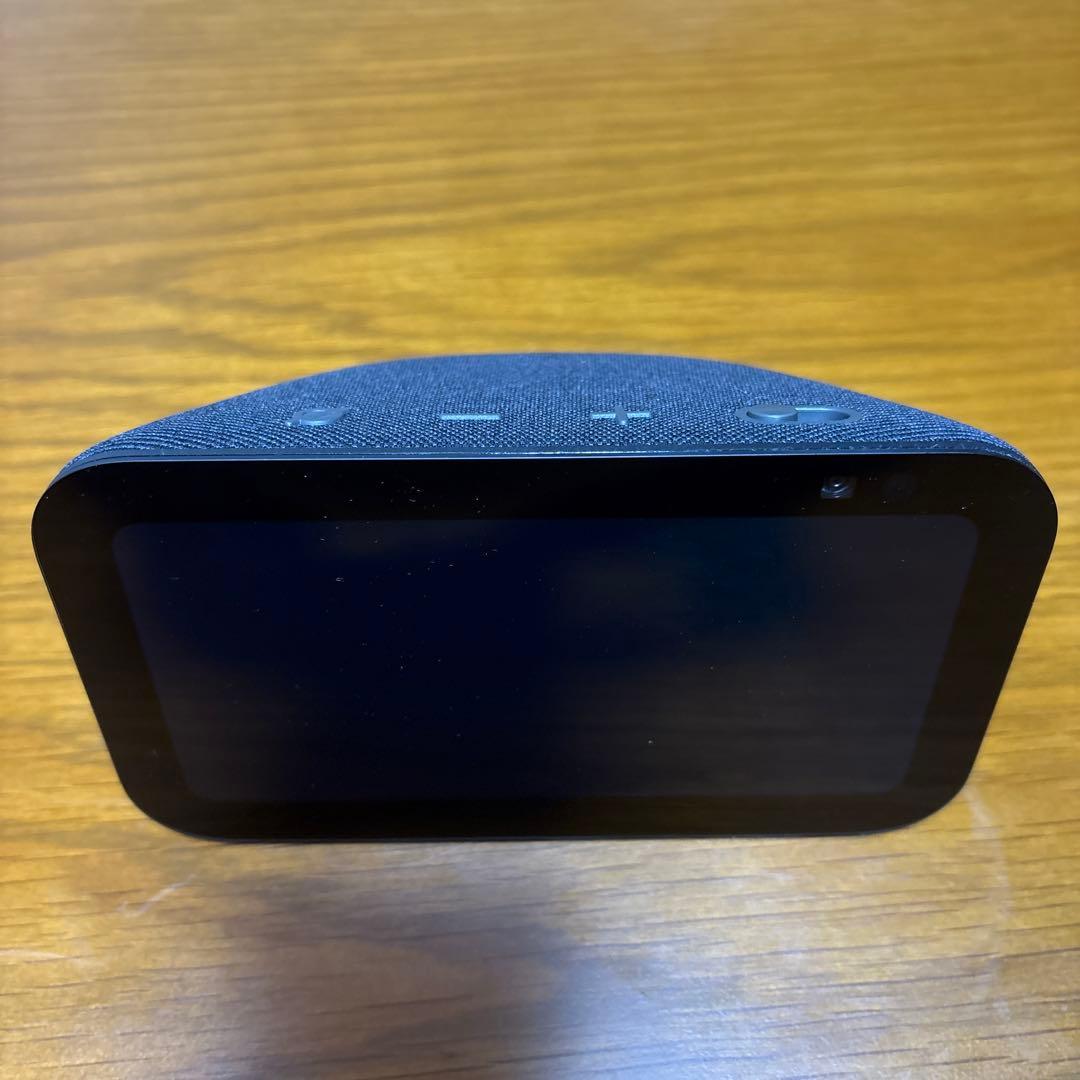 美品 Echo Show 5 (エコーショー5) 第3世代　チャコール