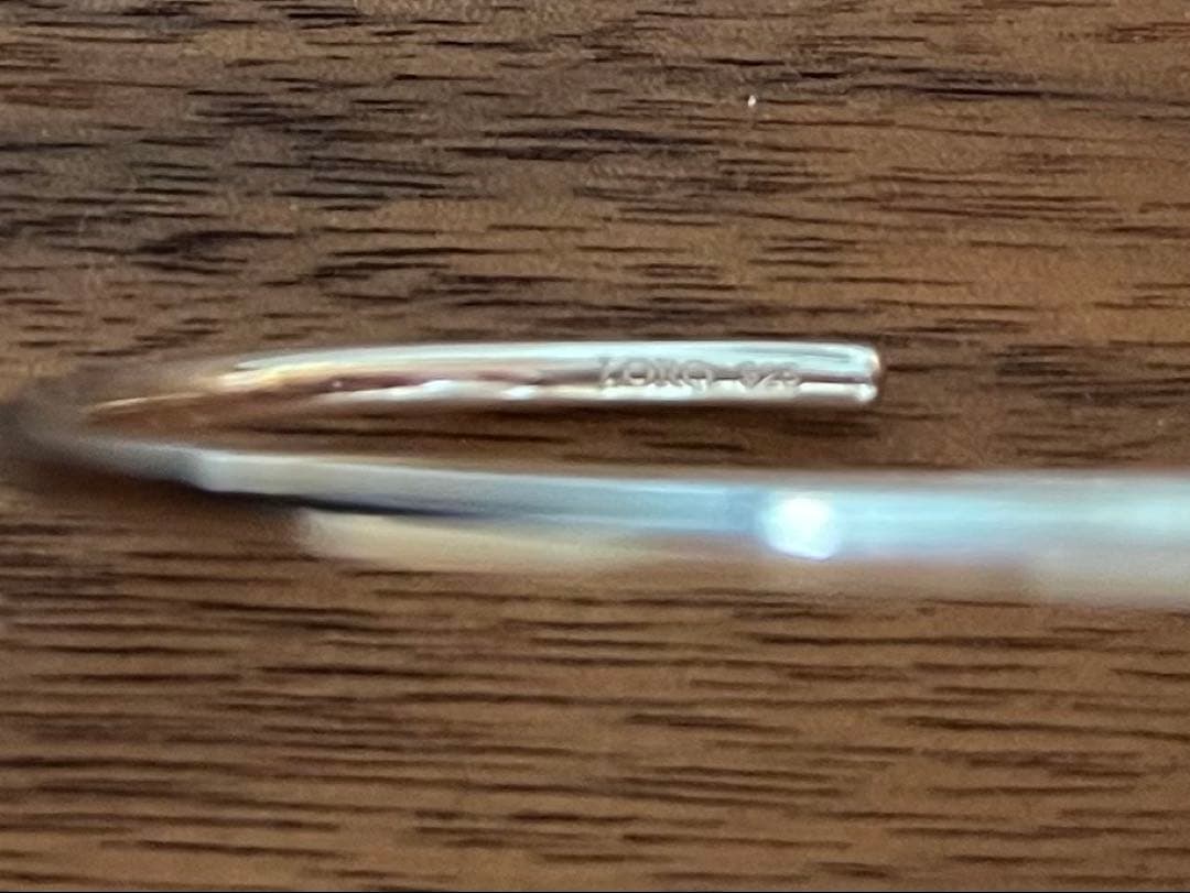 LORO loro バングル　wire bangle 01 silver